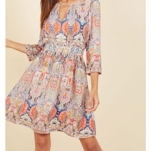 Improvised Delights A-line dress